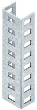 Niedax VB6040 Längsverbinder für Profil U 6040 feuerverz.