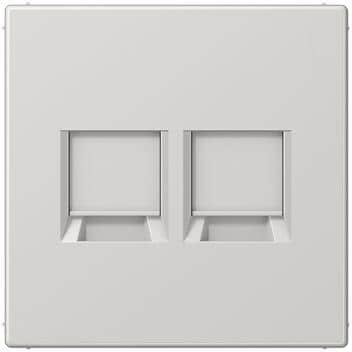 Jung LS1969-2WELG Abdeckung (gerastet), Serie LS, lichtgrau