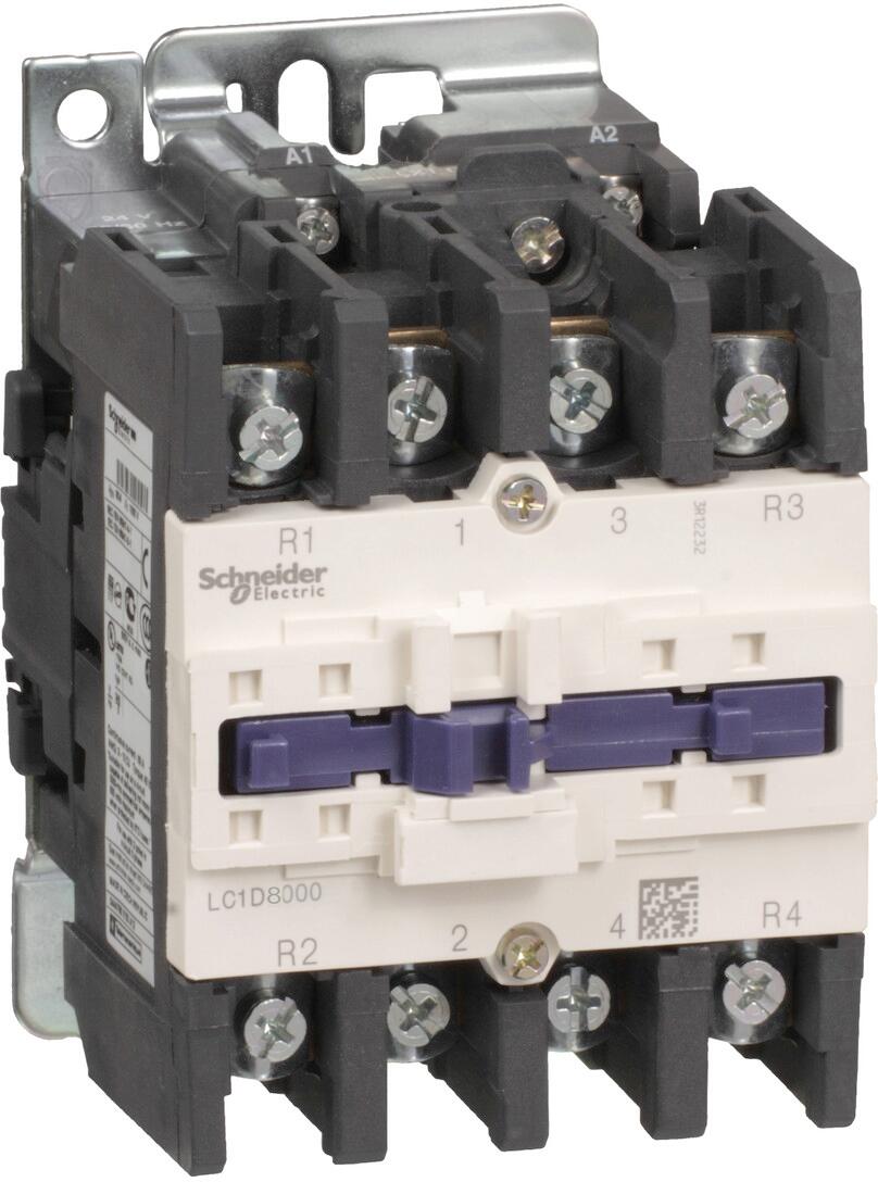 Schneider Electric Leistungsschütz 4p, 2S+2Ö, 125A, 230V, AC (LC1D80008P7)
