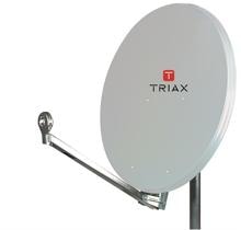 Triax Hit FESAT 65 LG Offset-Parabolreflektor, lichtgrau