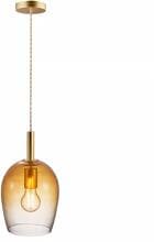 Nordlux Uma 18 Pendelleuchte, E27, 40W, Ø 18cm, Bernstein (2112703027)