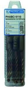PROTEC.class PHABO44 Hammerbohrer 4x4 SDS+ 6x160mm, 10er Pack