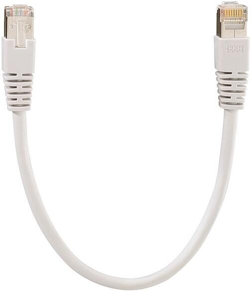 Rutenbeck (21200020) PK Cat.8.1/Class I 2,0 m Patchkabel, geschirmt, S/FTP, FRNC, LSOH, grau