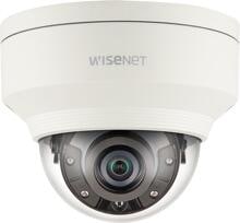Hanwha Vision 5M vandalismusgeschützte Netzwerk-IR-Dome-Kamera, 4,6mm Festobjektiv, Tag & Nacht, WDR (120dB), IR 30m, IP66/IP67, IK10, PoE, weiß (XNV-8030R)