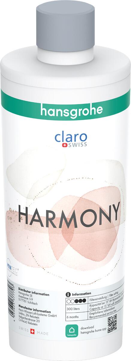 hansgrohe Mineralisierung und Filter Harmony, Bajonettverschluss passend für hansgrohe Filterkopf (76828000)