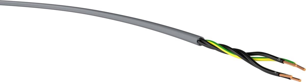 PVC-Steuerleitung Zahlencodiert YSLY-JZ 4x6 Ri.50, grau, Ring, 50m