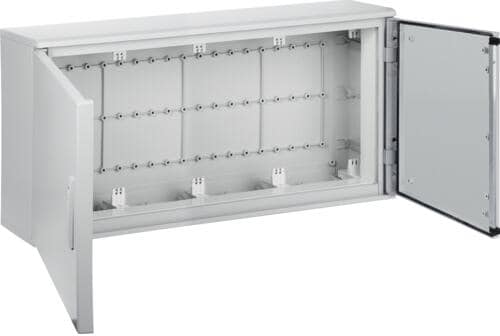 Hager FL34S Wandschrank IP65, SKII, 550x1100x300mm, 144PLE, univers, Polyester