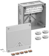 Spelsberg Abox Pro SLK-6² Abzweigkasten IP66/IP67/IP69, 152x152x85mm, grau (40647001)