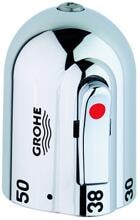 GROHE Temperaturwählgriff für Grohtherm 1000 vor 2006, Sicherheitssperre bei 38°C, chrom (47352000)