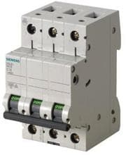 Siemens 5SL63167 Leitungsschutzschalter 400V, 6kA, 3-Polig, C-Charakteristik, 16A