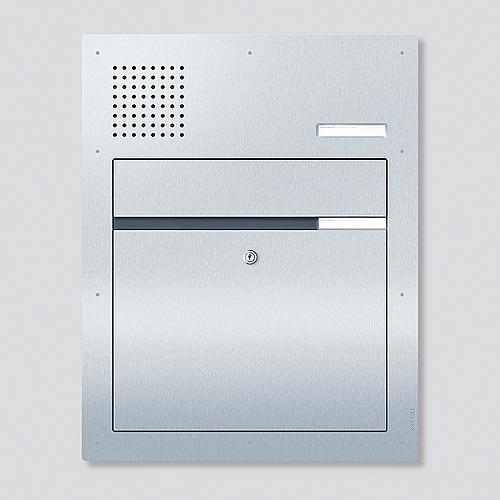 Siedle F CL BF3A 01 B-0 Briefkasten frontseitige Entnahme Audio Siedle Classic, Edelstahl gebürstet (210007722-00)