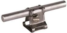 Dehn LH KR 6.10 H22 B6.5 V2A Leitungshalter mit Kralle für Rd 6-10mm, Befestigungsbohrung D 6,5mm, NIRO (273019)