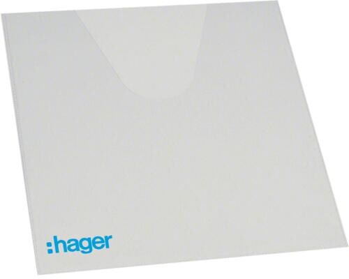Hager VZ407 Volta Plantasche Klarsicht 220 x 240 mm