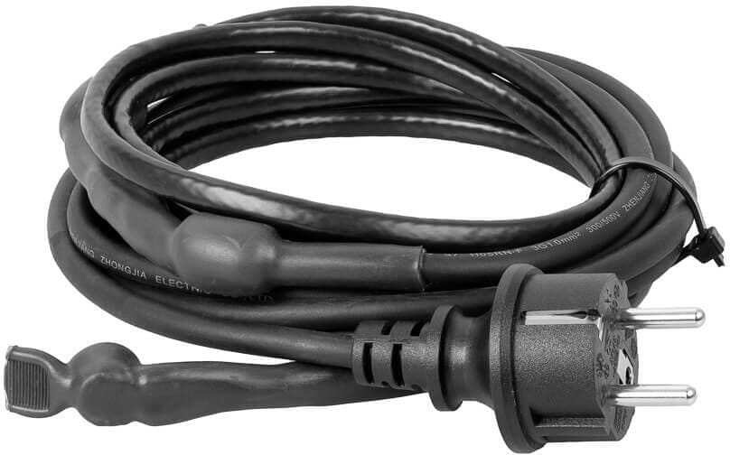 Eurom Pipe defrost on/off 2m, Rohrheizung, 15W pro Meter, 2 Meter, Schwarz (351941)