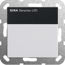 Gira 2368005 Bewegungsmelder-Sensor, Sensotec LED mit Fernbedienung, System 55, schwarz matt