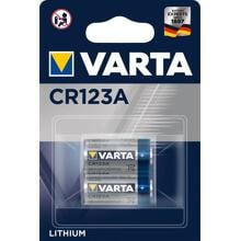 Varta 6205 Lithium CR123A Photobatterie Bl.2, 3V, 1480 mAh (06205 301 402)