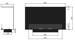 INfire Dreiseitiger Bioethanol Einbaukamin Inside C800V1, Inhalt 1 Liter, 800x450x250, Stahl, schwarz (INSIDE C800V1)
