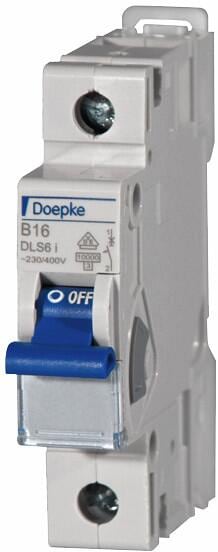 Doepke DLS 6I B40-1 Leitungsschutzschalter 10kA, 1-Polig, B-Charakteristik, 40A (09916027)