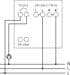 Theben RAMSES 812 top3 Digital-Uhrenthermostat Tages-/Wochenprogramm, 230 V, App, Display, Raumthermostat, Komfort-/Absenkfunktion/ECO, ext. Eingang (Fußbodensensor, ...), On/Off-Heizung, Zonen-/Einzelraum, Elektroheizung, Puls-Dauer-/Hysterese 8120200