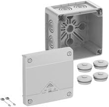 Spelsberg Abox Pro 040-L Abzweigkasten, IP66/IP67/IP69, 102x102x70mm, grau (40440001)