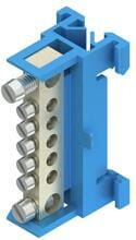 Kleinhuis 651S/7 PE-Leiterklemme, blau, 7-pol.