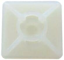 Intercable ICC61040 Befestigungssockel, 26,5x26,5mm, selbstklebend, natur (182293)