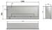 INfire Bioethanol Einbaukamin Inside 1200, Inhalt 2 Liter, 1200x500x200mm, stahl, schwarz (INSIDE 1200)