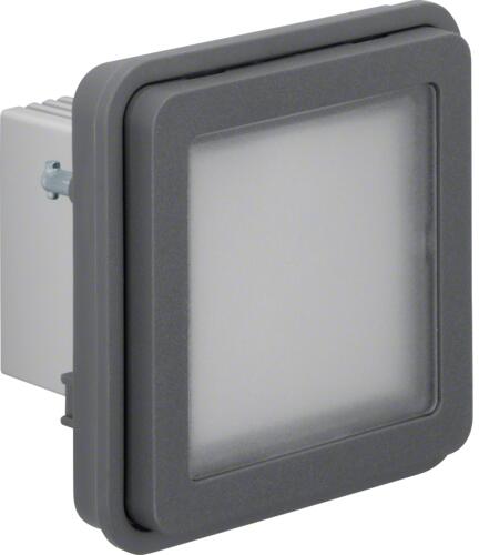 Berker 51733535 LED-Signallicht-Einsatz, blau, W.1, grau matt