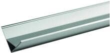 Rutec 65655 Aluprofil Eck 30/30E1 für LED-Stripes bis 20mm Breite, LxBxH 2000 x 30 x 30 mm, aluminium
