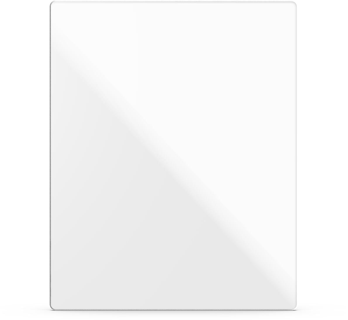 Etherma LAVA3-GL-240-PWS LAVA GLAS 3.0 Infrarotheizung, IPX4, 50x63cm, 240W, 230V, Glas, reinweiß satiniert (46316)