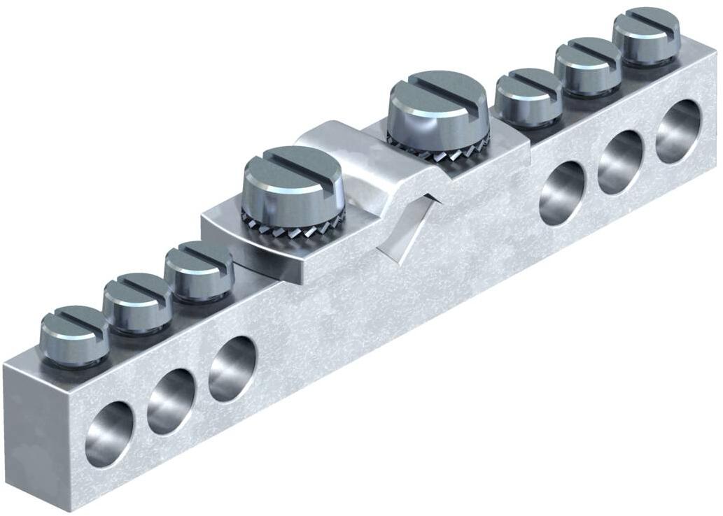 OBO Bettermann 1804 ERDUNGSSCHIENE Messing (5015553)