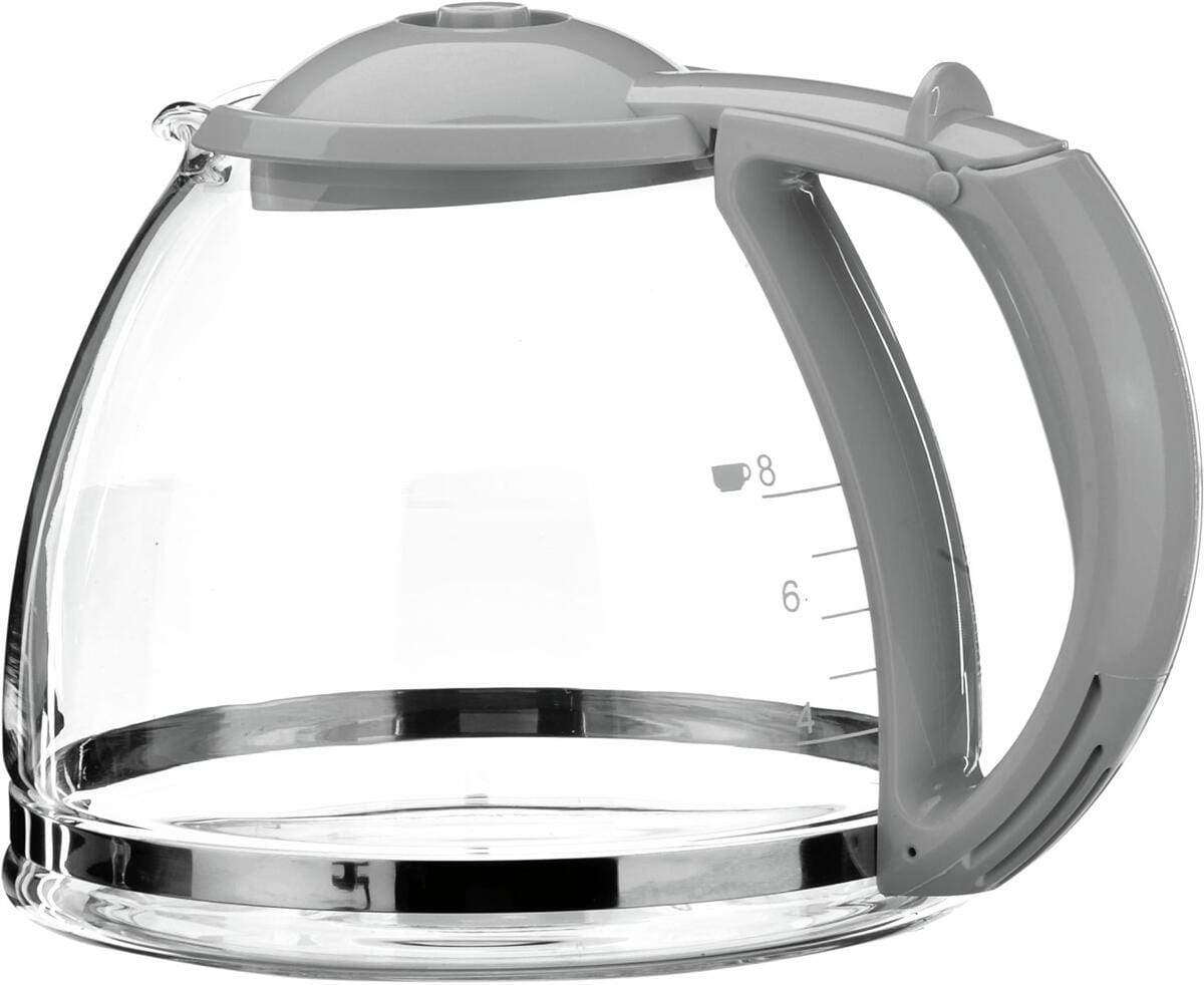 Bosch Siemens 00646862 Glasskanne Kaffee, Kaffeekanne - grau