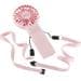 Unold 86644 Breezy Fold Pink Handventilator, 2,5W, 3-stufige Geschwindigkeitsregulierung, rosa