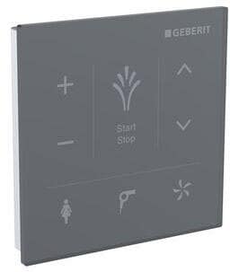 Geberit Wandbedienpanel für Geberit Mera AquaClean, schwarz (147038SJ1)