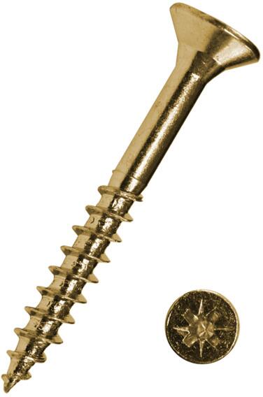 Joseph Dresselhaus 1132021503,540 JD-79 Spanplattenschrauben, Senkkopf Z, verzinkt, 3,5x40mm