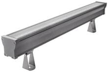 Brumberg LAVILO I MIDI LED-Wallwasher, IP66, DALI dimmbar, schwenkbar, 33W, L=930mm, titan