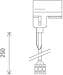 ERCO 79055000 Adapter, 3-Phasig, weiß