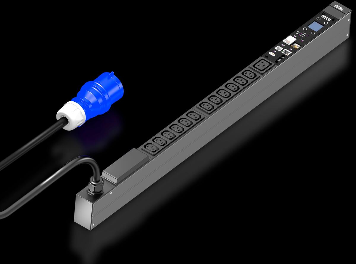 Rittal PDU metered Stromverteilung, 16A/1P, CEE12xC13+1xC19 (7979210)