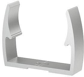 OBO Bettermann ALQ M50 Quick-Schelle 50 mm, blank, Aluminium (2149950), 100 Stck.