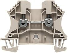Weidmüller WDU 2,5 Durchgangs-Reihenklemme, Schraubanschluss, 2.5 mm², 800V, 24A, dunkelbeige (1020000000)