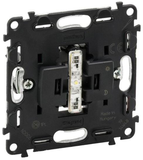 Legrand Einsatz IN’MATIC Taster beleuchtet 12V (752013)