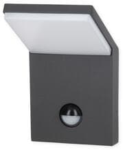 Trio Pearl LED Außen-Wandleuchte, 9W, 900lm, anthrazit/weiß (221169142)