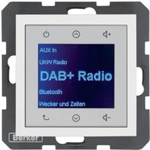 Berker 29848989 Radio Touch UP DAB+ S.1/B.x polarweiß glänzend