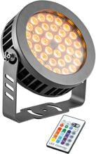 EVN LED Fluter, IP65, 36W, RGB, 100-265V, 0,5 Zuleitung mit freien Aderenden, anthrazit (LF65361599)