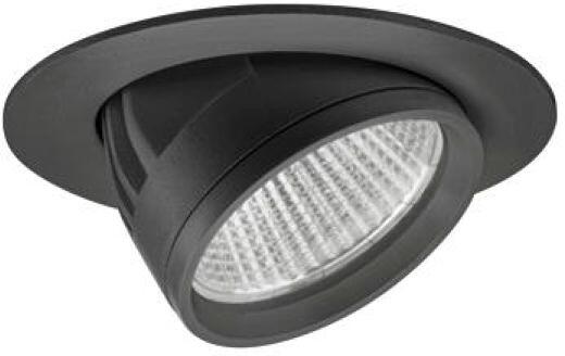 Brumberg ARTEMIS MAXI LED-Einbaurichtstrahler, 230 V AC, 50 Hz, rund, CRI > 90, 41,5 W, 30°, 3.500 K, 5346 lm, schwarz (88273185)