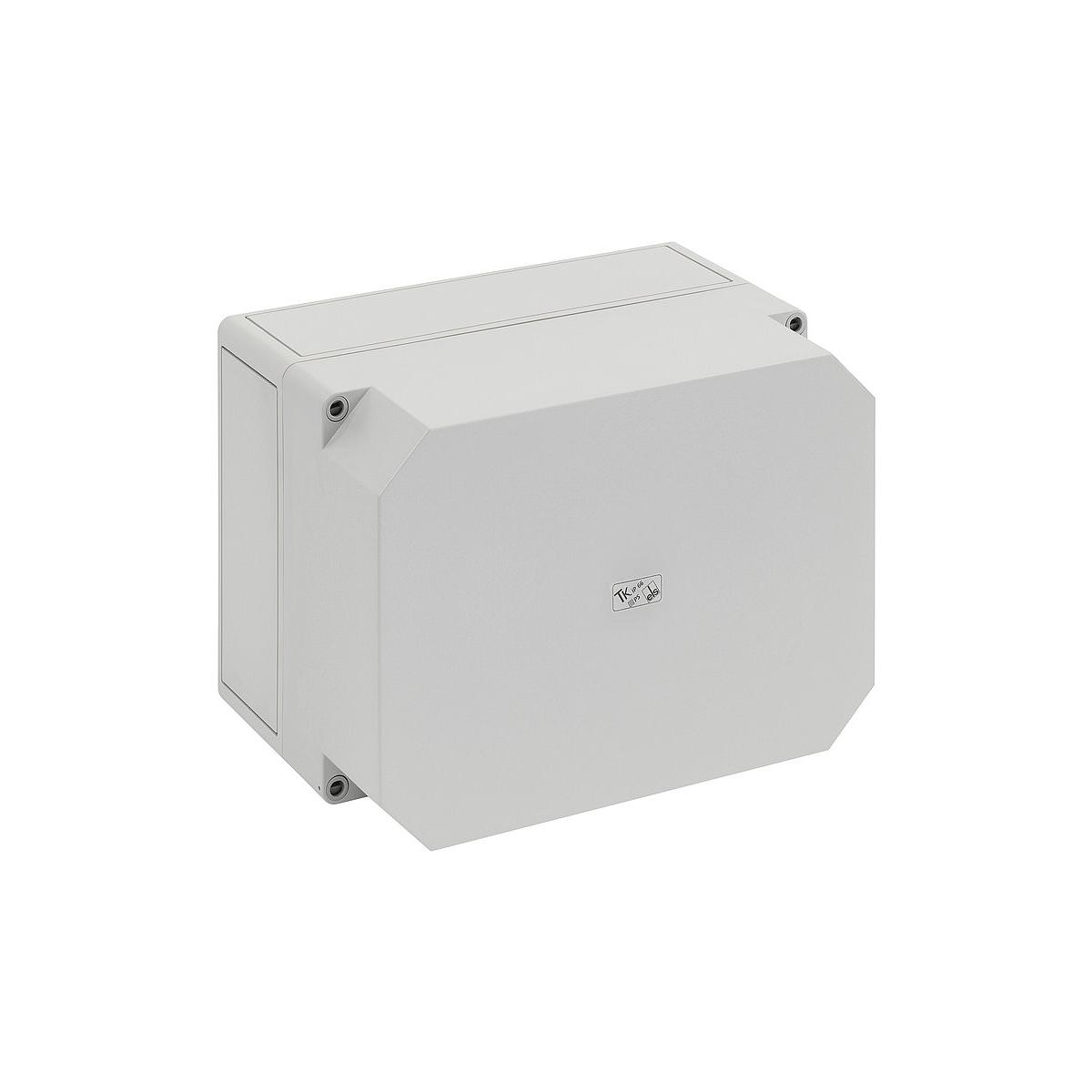 Spelsberg TK PS 2518-16-o Leergehäuse ohne Vorprägungen, IP66, 254x180x165 mm, grau (10940801)