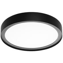 SG Leuchten Disc 290 LED Deckenleuchte, 17W, 1850lm, 3000K, Phasenabschnittsdimmung, schwarz (606044)