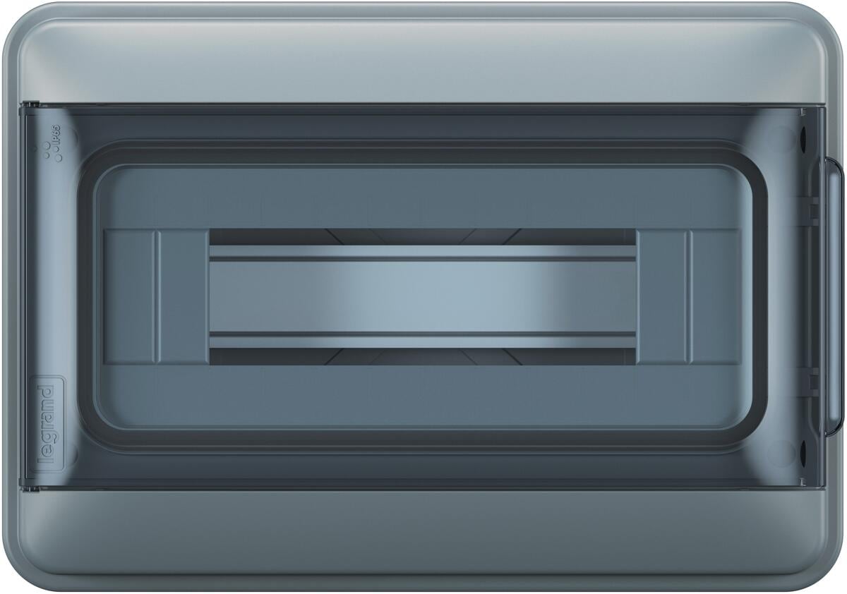 Legrand Plexo S Feuchtraumverteiler, Aufputzverteiler, IP65, IK07, 1-reihig, 12 Module, 200 x 285 x 106mm, Neutralleiter- und Schutzleiter-Klemmenleis