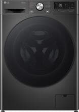 LG W4WR70E6YB 6/11kg Waschtrockner, 60 cm breit, 1400 U/Min, Kindersicherung, WLAN, AI DD, Schaumerkennungsprogramm, Platinum Black