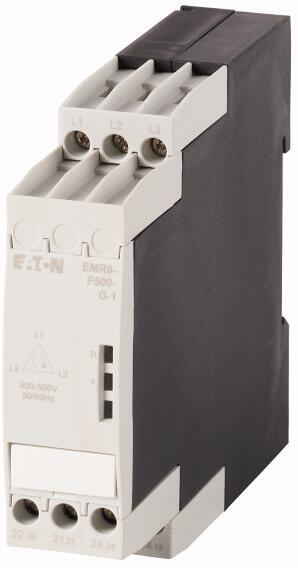 Eaton EMR6-F500-G-1 Phasenfolgerelais, 200 - 500 V AC, 50/60 Hz (184789)